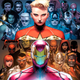 Civil War II: Choosing Sides art by Jim Cheung.